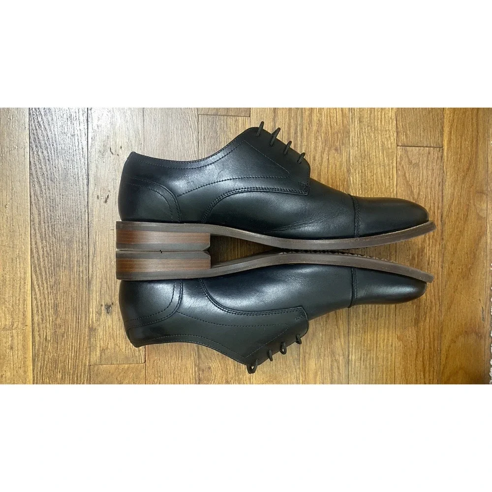 Florsheim Surge Cap Toe Oxford Mens Black Dress Career Business Shoe Size 9M